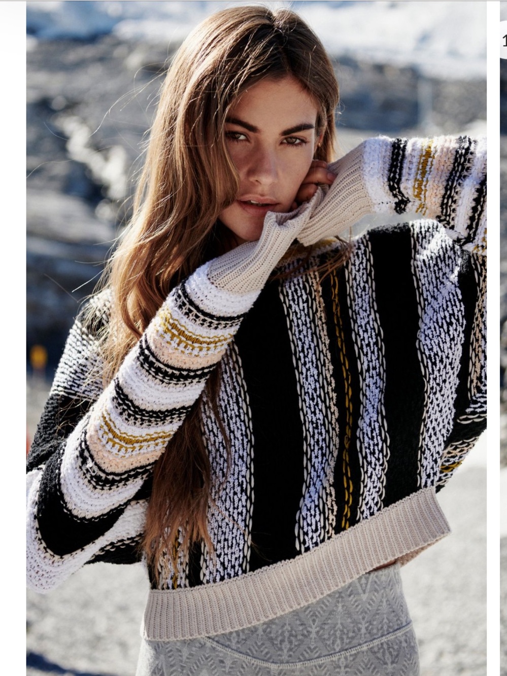Free People Show Me Love Pullover (size L)